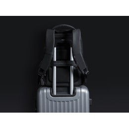 Водостойкий антикражный рюкзак Hipack для ноутбука 15.6", черный