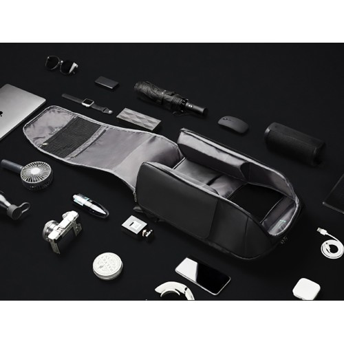 Атикражный рюкзак FlipPack для ноутбука 15.6", черный