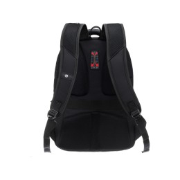 Рюкзак TORBER ПРОРЫВ с отделением для ноутбука 15", чёрный, полиэстер 900D, 34x22x46 см, 34л