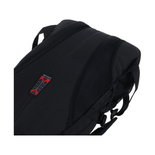 Рюкзак TORBER РАКЕТА, чёрный, полиэстер, 33х15х45 см, 22 л