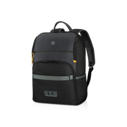 Рюкзак WENGER Move 16", чёрный, переработанный ПЭТ, 33 x 19 x 44 см, 22 л
