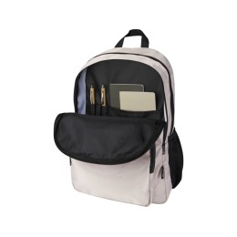 Рюкзак для ноутбука Trend Plus 15”GRS из переработанного материала объемом 20 литров, овсяный