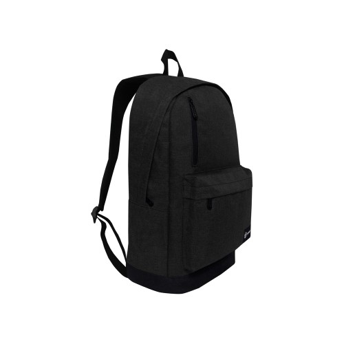 Рюкзак TORBER ГРАФФИТИ, черный, полиэстер меланж, 46 х 29 x 18 см