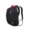 Рюкзак TORBER РАКЕТА с отделением для ноутбука 15.6", черный/красный, нейлон, 32 х 14 х 50 см, 22л