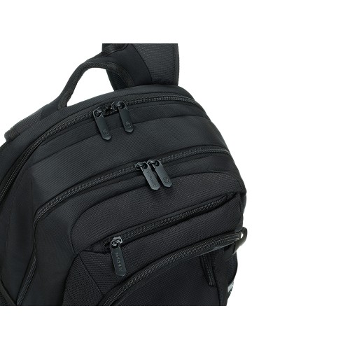 Рюкзак TORBER МЕГАПОЛИС с отделением для ноутбука 16", чёрный, полиэстер, 47 х 34 x 28 см