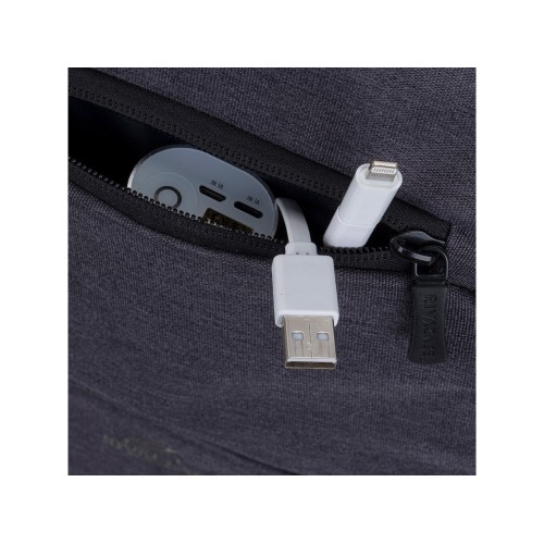 RIVACASE 7760 black ECO рюкзак для ноутбука 15.6"