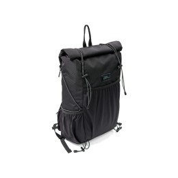 Легкий складывающийся рюкзак-мессенджер "Venturer Eco", черный