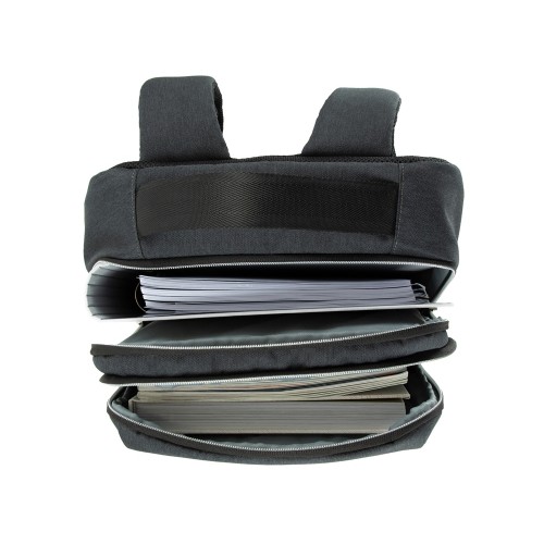 Рюкзак мужской BUGATTI СЕРА | SERA 15'', антрацитовый, полиэстер, 32х12х46 см, 16 л