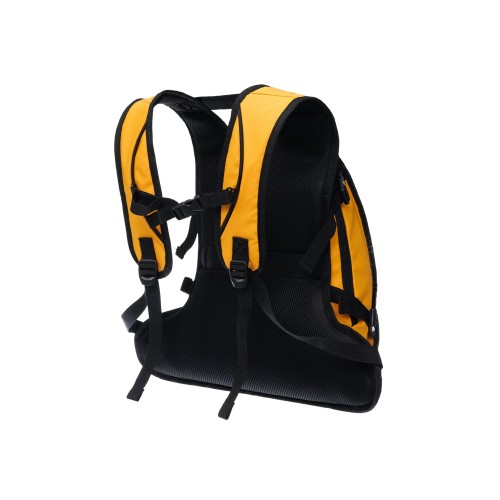 Рюкзак TORBER РИТМ, желтый, полиэстер 900D с PU покрытием, 45 х 32 х 20 см