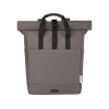 Рюкзак для 15-дюймового ноутбука Joey объемом 15 л из брезента, переработанного по стандарту GRS, со сворачивающимся верхом, серый