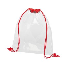 Рюкзак "Lancaster", прозрачный/красный