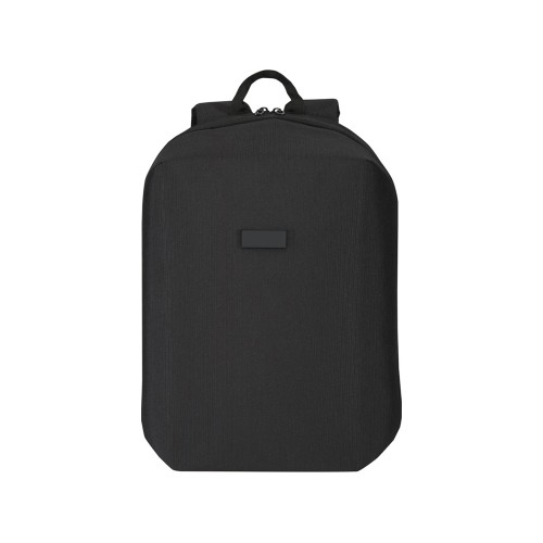 Рюкзак Luma для ноутбука с диагональю экрана 15 дюймов с защитой от кражи объемом 10 л из материала, переработанного по стандарту GRS - сплошной черный