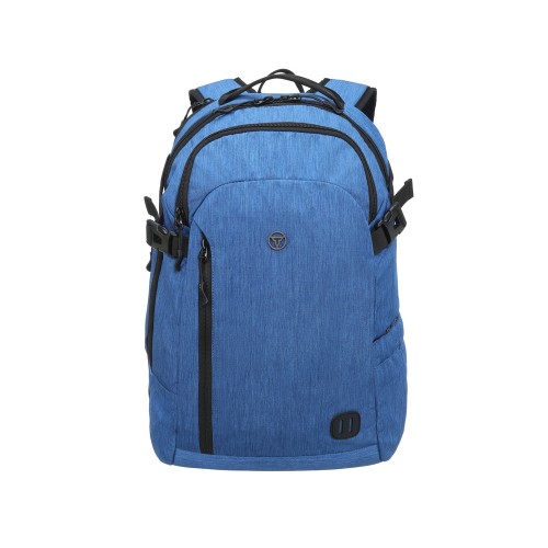 Рюкзак TORBER РИТМ с отделением для ноутбука 15'', синий, полиэстер, 31 x 20 x 47 см, 29 л