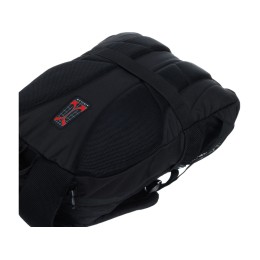 Рюкзак TORBER РАКЕТА с отделением для ноутбука 15", чёрный, полиэстер, 34 х 16,5 х 47 см, 24 л