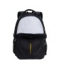 Рюкзак TORBER РАКЕТА, чёрный, полиэстер, 33х15х45 см, 22 л