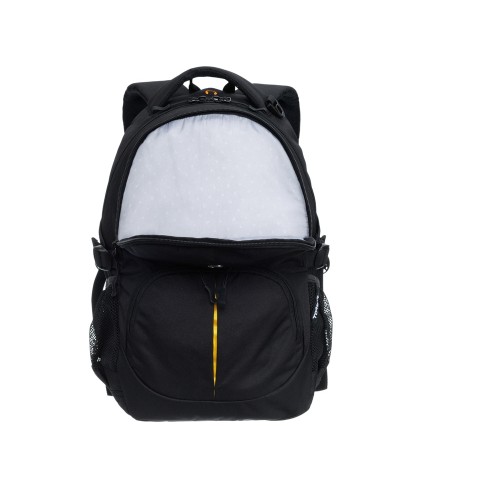 Рюкзак TORBER РАКЕТА, чёрный, полиэстер, 33х15х45 см, 22 л