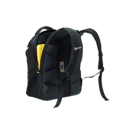 Рюкзак TORBER МЕГАПОЛИС с отделением для ноутбука 15.6", чёрный/серый, полиэстер, 35,5 х 23 х 45 см