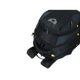 Рюкзак TORBER МЕГАПОЛИС с отделением для ноутбука 15.6", чёрный/серый, полиэстер, 35,5 х 23 х 45 см