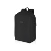 Рюкзак Luma для ноутбука с диагональю экрана 15 дюймов с защитой от кражи объемом 10 л из материала, переработанного по стандарту GRS - сплошной черный