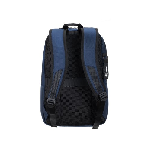 Рюкзак для ноутбука TORBER ВЕКТОР 15,6'', синий, нейлон/полиэстер, 28 x 9 x 44 см, 11л
