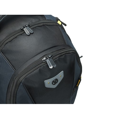 Рюкзак TORBER МЕГАПОЛИС с отделением для ноутбука 15.6", чёрный/серый, полиэстер, 35,5 х 23 х 45 см