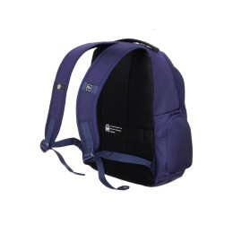 Рюкзак TORBER ПРОРЫВ с отделением для ноутбука 15.6", темно-синий, полиэстер, 44х30х15,5 см, 21 л