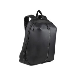 Рюкзак BUGATTI БЛАНК | BLANC 15'', чёрный, тарпаулин/полиэстер, 32х15,5х45 см
