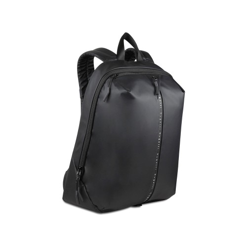 Рюкзак BUGATTI БЛАНК | BLANC 15'', чёрный, тарпаулин/полиэстер, 32х15,5х45 см