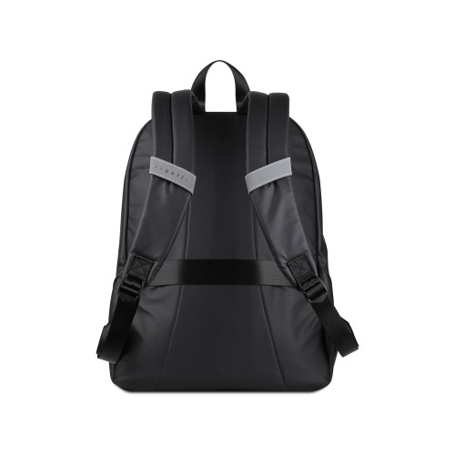 Рюкзак BUGATTI БЛАНК | BLANC 15'', чёрный, тарпаулин/полиэстер, 32х15,5х45 см