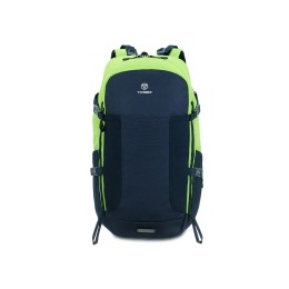 Туристический рюкзак TORBER КЕМПИНГ, синий/салатовый, полиэстер, 36 х 54 х 16 см