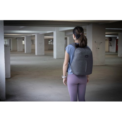 Рюкзак с защитой от краж "Phantom Mini", серый