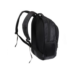 Рюкзак TORBER МЕГАПОЛИС с отделением для ноутбука 15", чёрный, полиэстер, 46 х 32 x 13 см