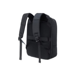 Рюкзак TORBER ВОЯЖ c отделением для ноутбука 17'', черный, полиэстер 900D, 31х17х44 см, 18 л