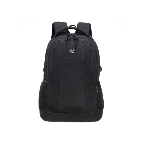 Рюкзак TORBER РАКЕТА с отделением для ноутбука 15", чёрный, полиэстер, 34 х 16,5 х 47 см, 24 л