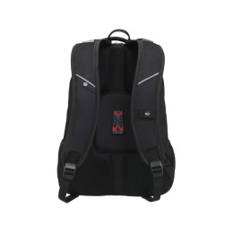 Рюкзак TORBER ПРОРЫВ с отделением для ноутбука 15", чёрный, полиэстер 600D, 35x20x47 см, 33л