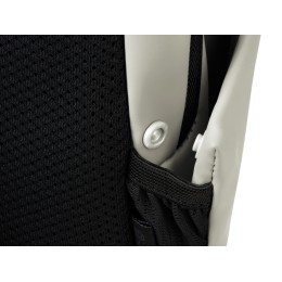 Рюкзак Sofit для ноутбука из экокожи, молочный (Р)