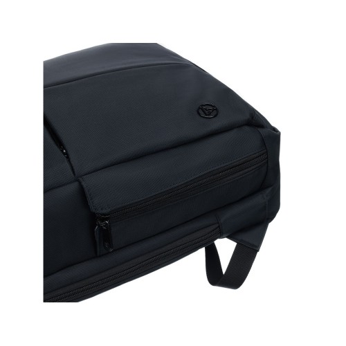 Рюкзак TORBER ВЕКТОР с отделением для ноутбука 14,1'', черный, нейлон, 30 x 10 x 44 см, 11 л