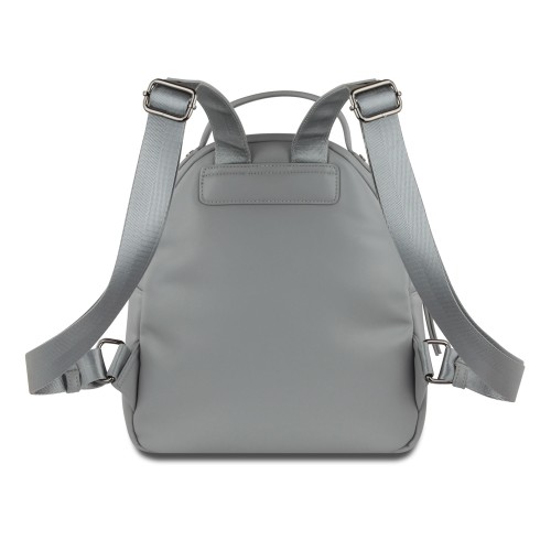 Рюкзак женский BUGATTI КАРА | CARA, серый, полиуретан, 25,5х11х27,5 см, 7 л