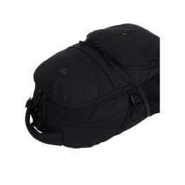 Рюкзак TORBER РАКЕТА, чёрный, полиэстер, 33х15х45 см, 22 л