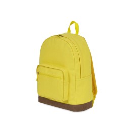 Рюкзак Shammy с эко-замшей для ноутбука 15", желтый