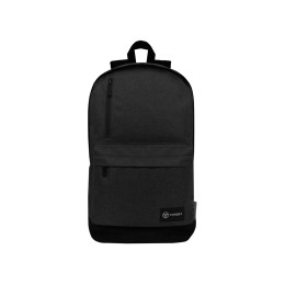 Рюкзак TORBER ГРАФФИТИ, черный, полиэстер меланж, 46 х 29 x 18 см