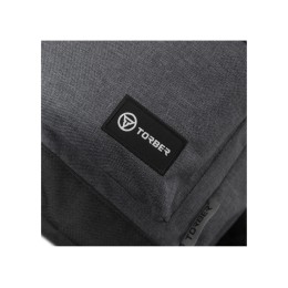 Рюкзак TORBER ГРАФФИТИ, серый, полиэстер меланж, 46 х 29 x 18 см