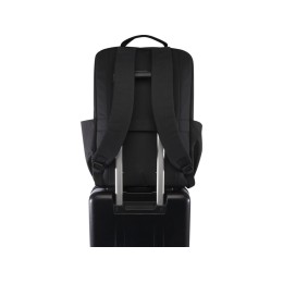 Рюкзак для ноутбука Libra 15” GRS из переработанного материала, 15 л, древесный уголь