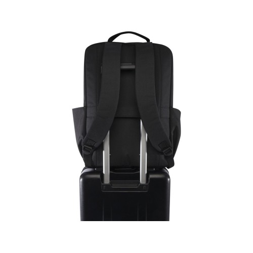 Рюкзак для ноутбука Libra 15” GRS из переработанного материала, 15 л, древесный уголь