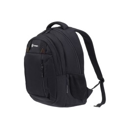 Рюкзак TORBER КЛАСС, черный, полиэстер 900D, 45 x 32 x 16 см