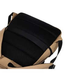 Рюкзак TORBER НОВА с отделением для ноутбука 14.1", бежевый, полиэстер, 31,5 х 12,5 х 39,5 см