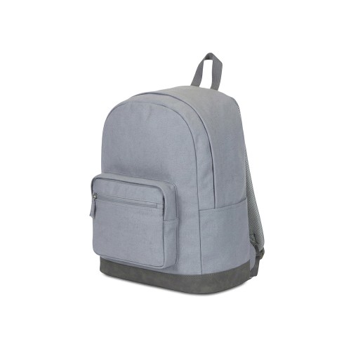 Рюкзак Shammy с эко-замшей для ноутбука 15", серый