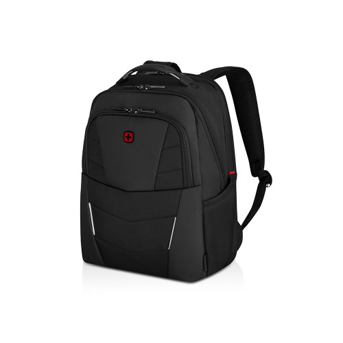 Рюкзак WENGER ALTAIR 15.6", черный, переработанный ПЭТ/Полиэстер, 32х21х44 см, 22 л.