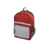 Рюкзак "Универсальный" (красная спинка, красные лямки), красный/серый