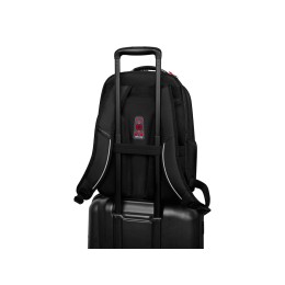 Рюкзак WENGER ALTAIR 15.6", черный, переработанный ПЭТ/Полиэстер, 32х21х44 см, 22 л.